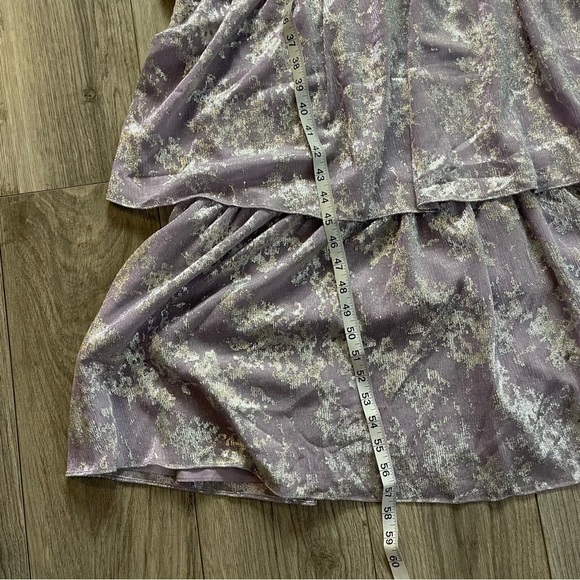 Aidan by Aidan Mattox Halter Tiered Maxi Dress - Picture 13 of 13